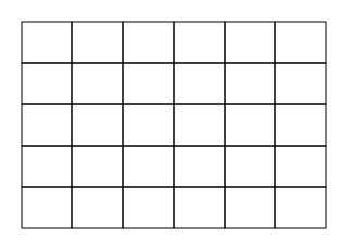 Portfolio Grid 6 columns No Gap - Lightbox