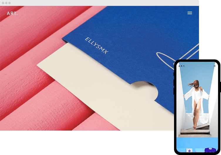 Creative Agency - Artist website template