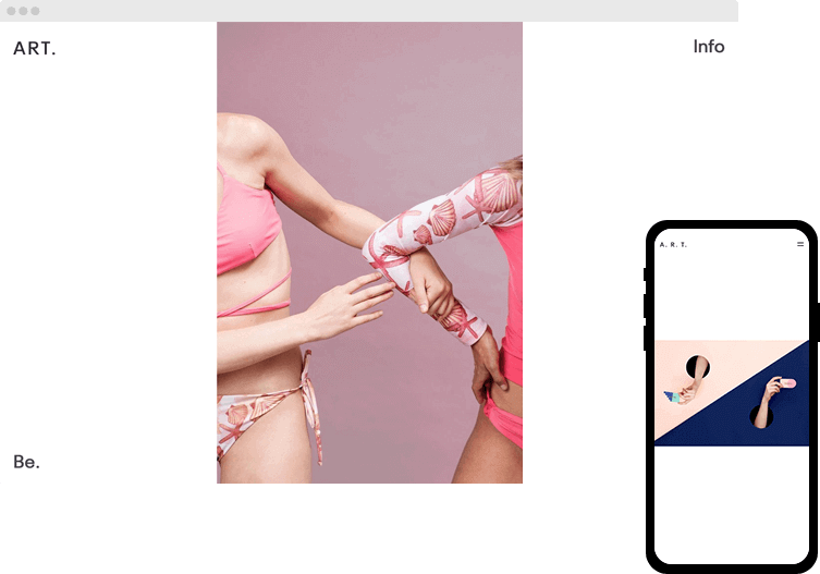 Minimal Slider & Menu